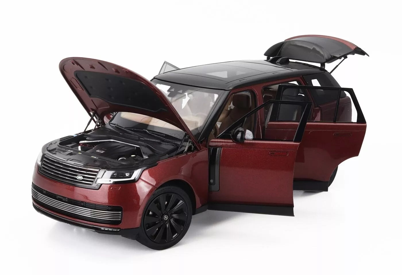 LCD-Model 1/18 Land Rover Range Rover 2022 Red LCD18017-RE