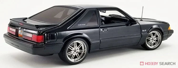 1/18 Diecast Ford Mustang 1990 Black Model Car by GMP