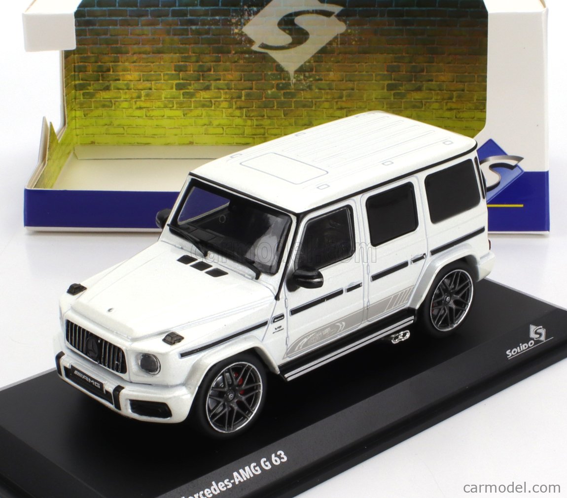 1:43 MERCEDES AMG G63 DIAMAND WHITE 2022