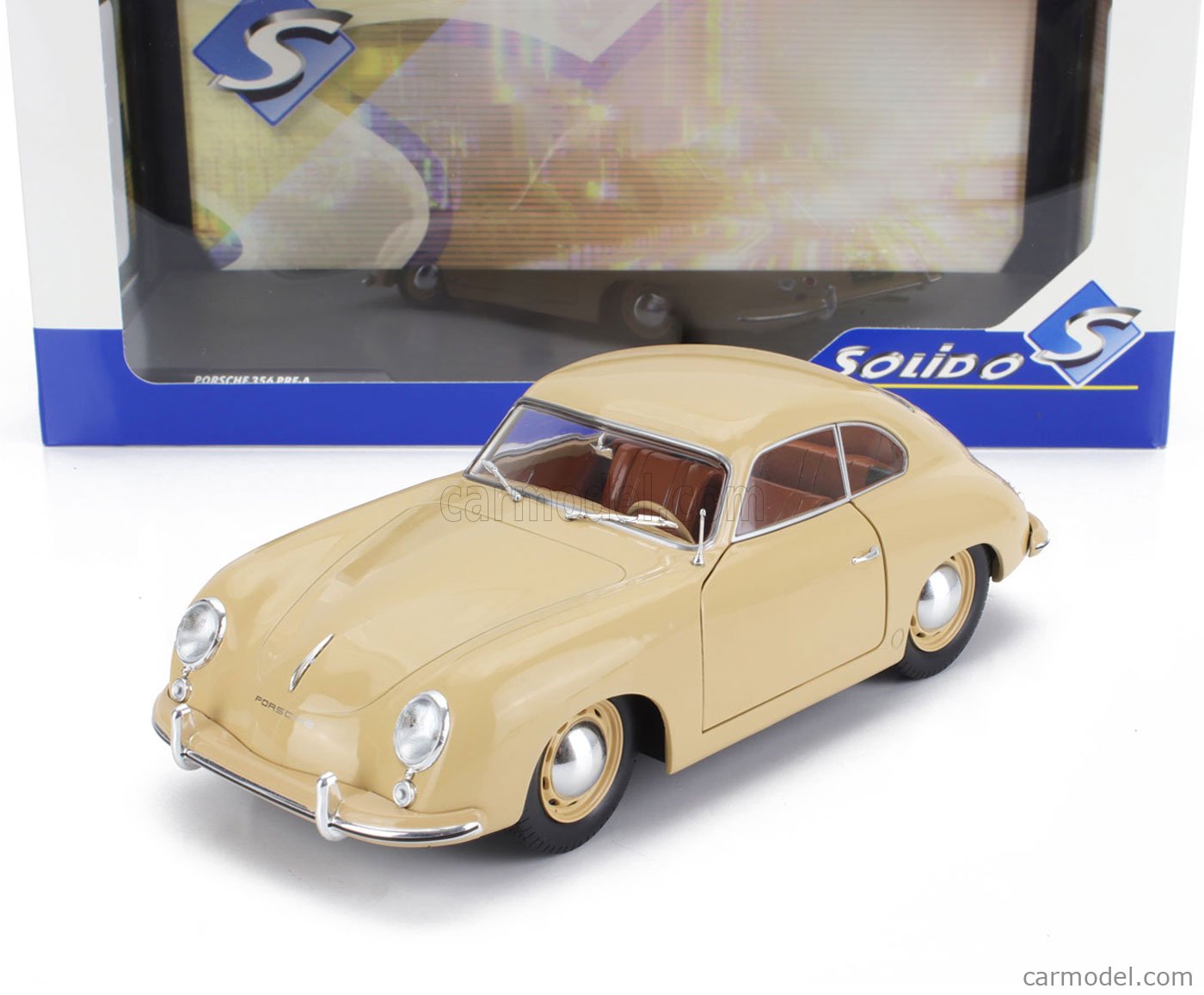 1:18 PORSCHE 356 PRE-A BROWN 1953