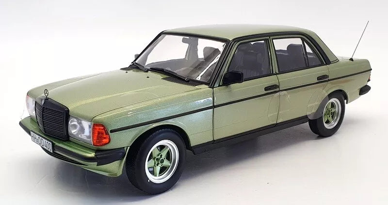 Norev Merc 1984 200 Silver Green Metallic