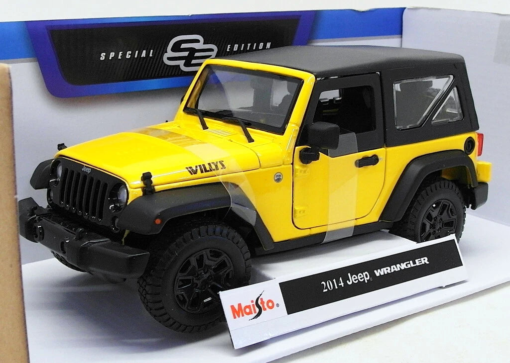 1:18 Se (B)-2014 Jeep Wrangler Met