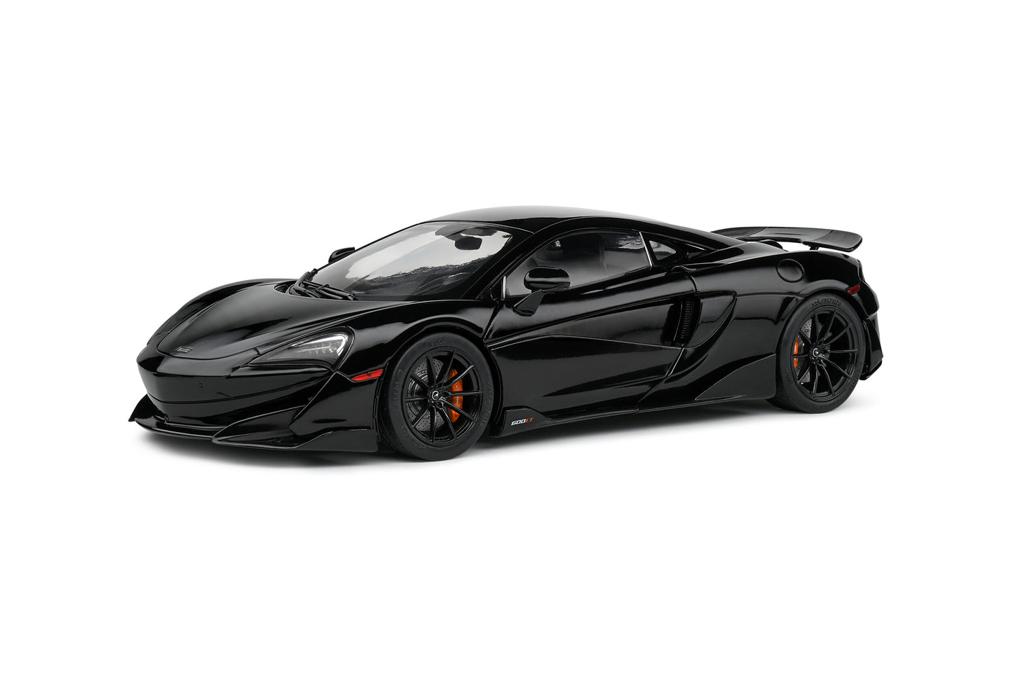 McLaren 600LT Coupe year 2018 black 1:18 Solido