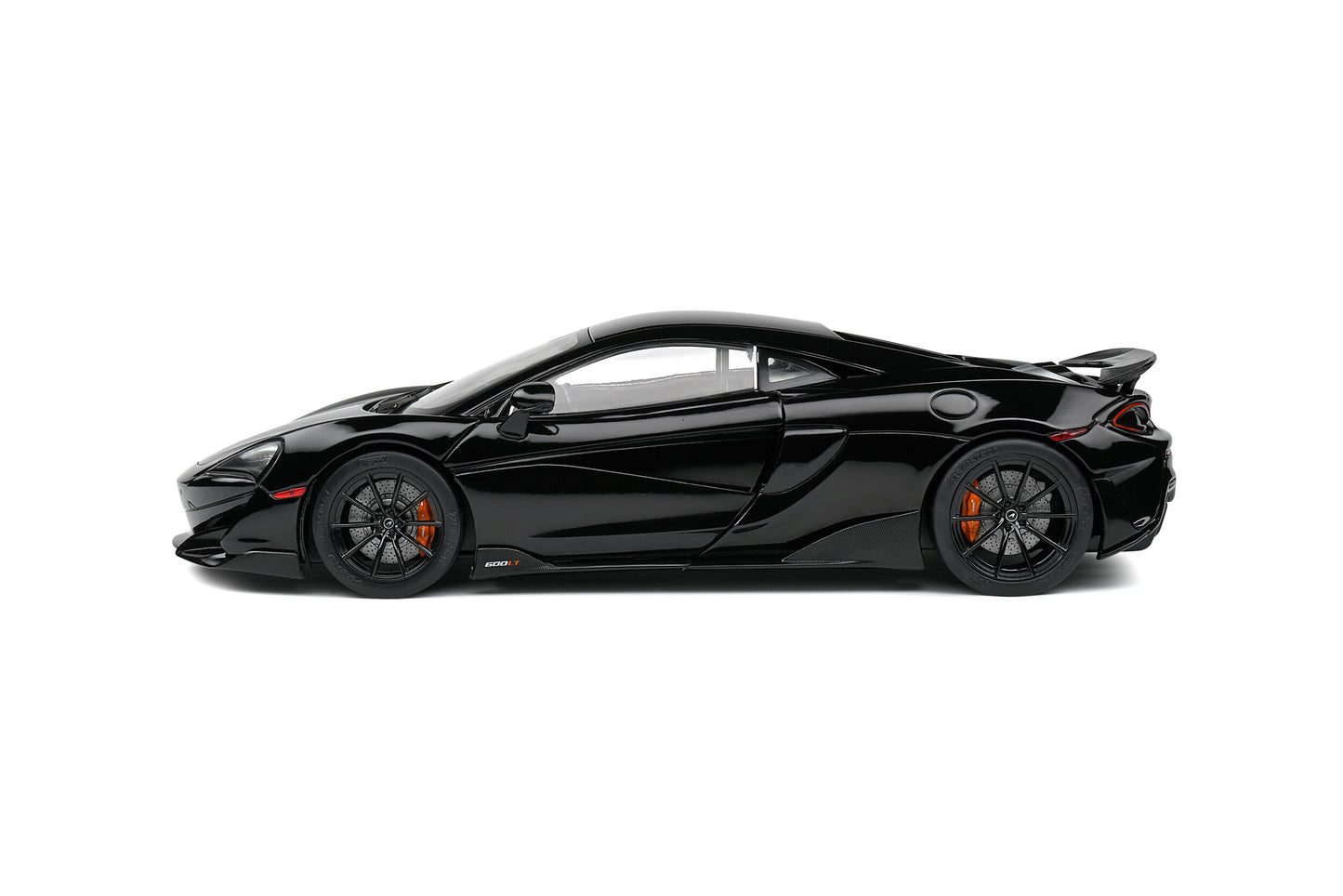 McLaren 600LT Coupe year 2018 black 1:18 Solido