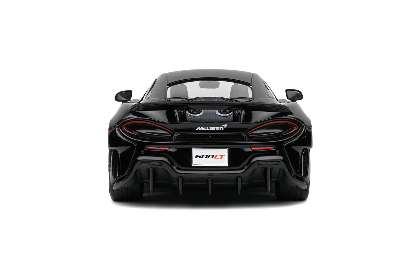McLaren 600LT Coupe year 2018 black 1:18 Solido