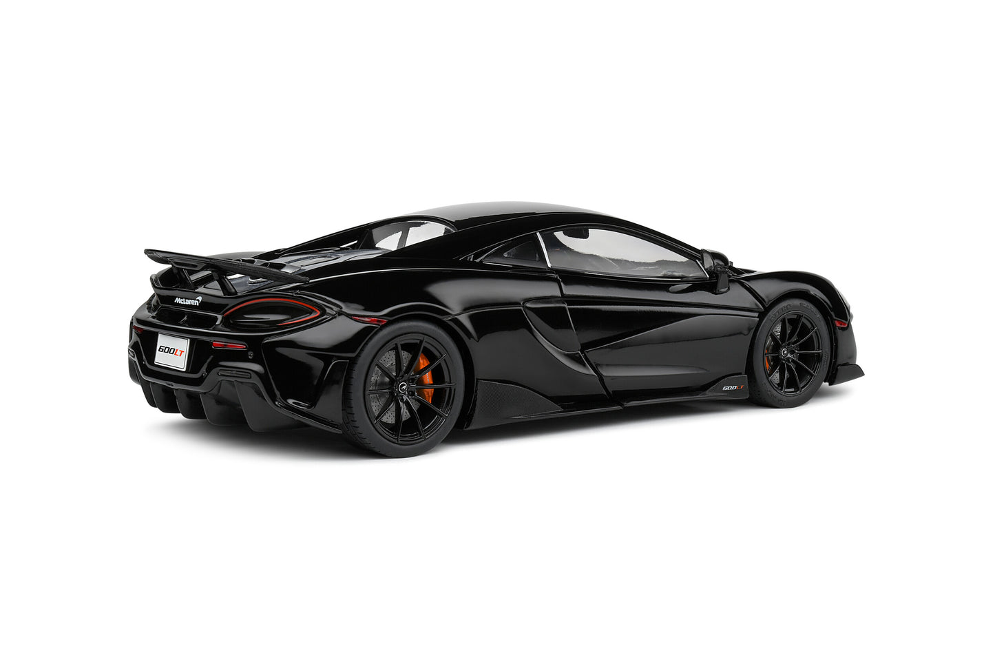 McLaren 600LT Coupe year 2018 black 1:18 Solido