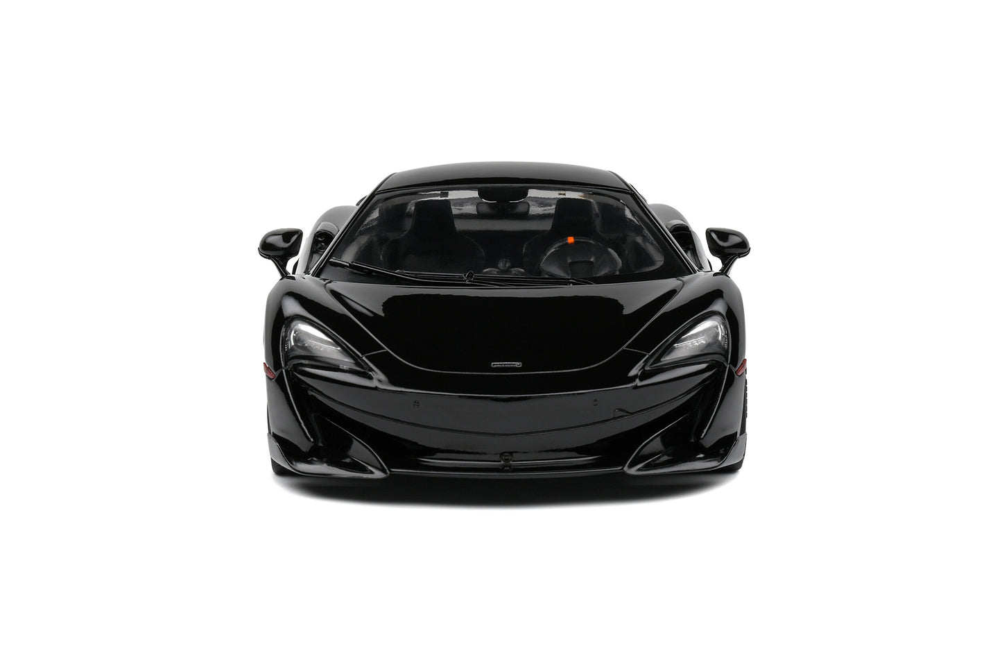 McLaren 600LT Coupe year 2018 black 1:18 Solido