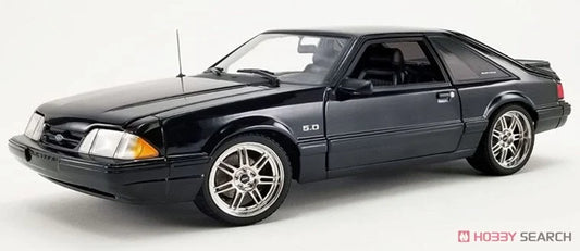 1/18 Diecast Ford Mustang 1990 Black Model Car by GMP
