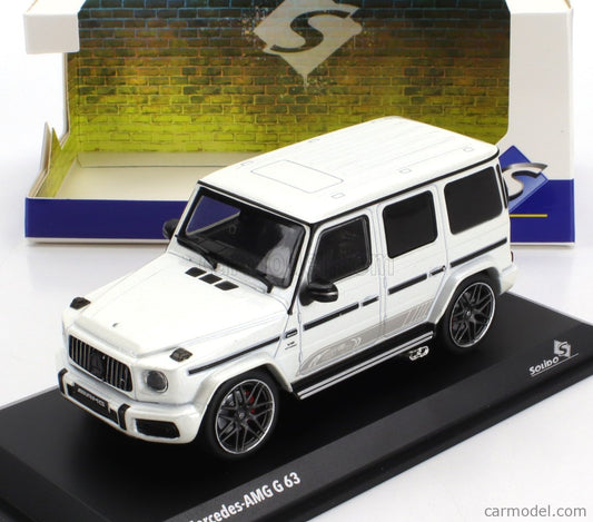1:43 MERCEDES AMG G63 DIAMAND WHITE 2022