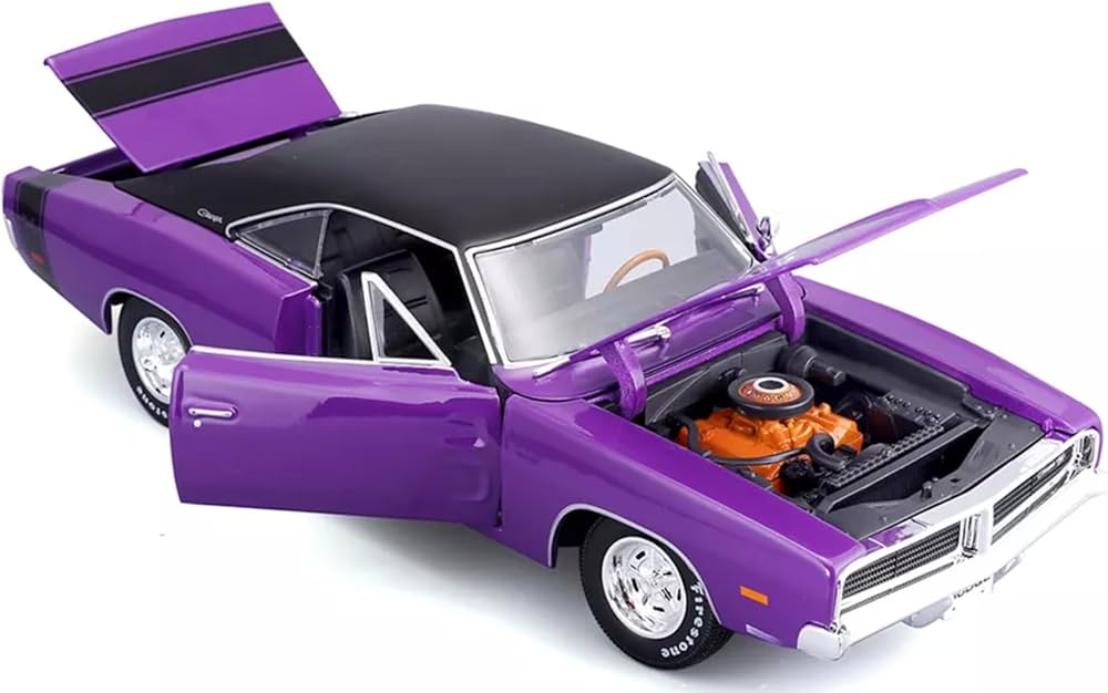 1:18 1969 Dodge Charger R-T Purple