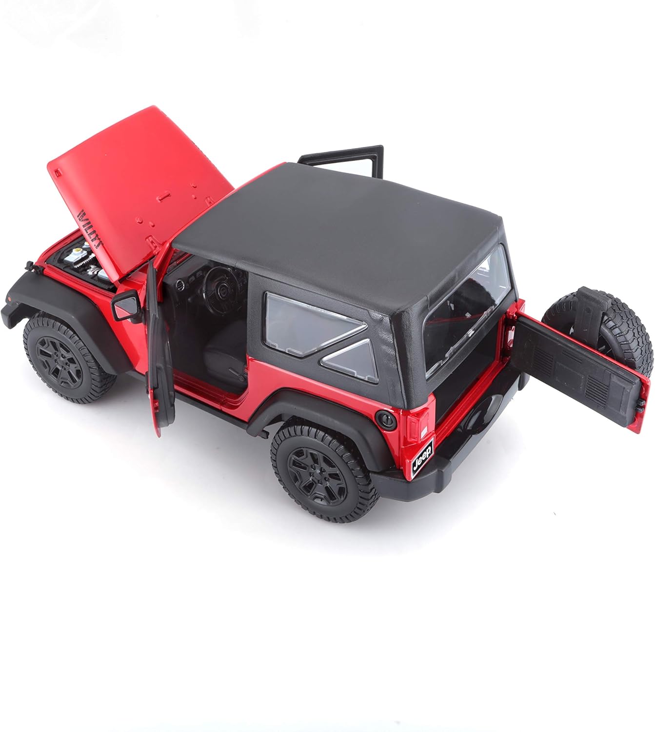 1:18 Se (B)-2014 Jeep Wrangler Red