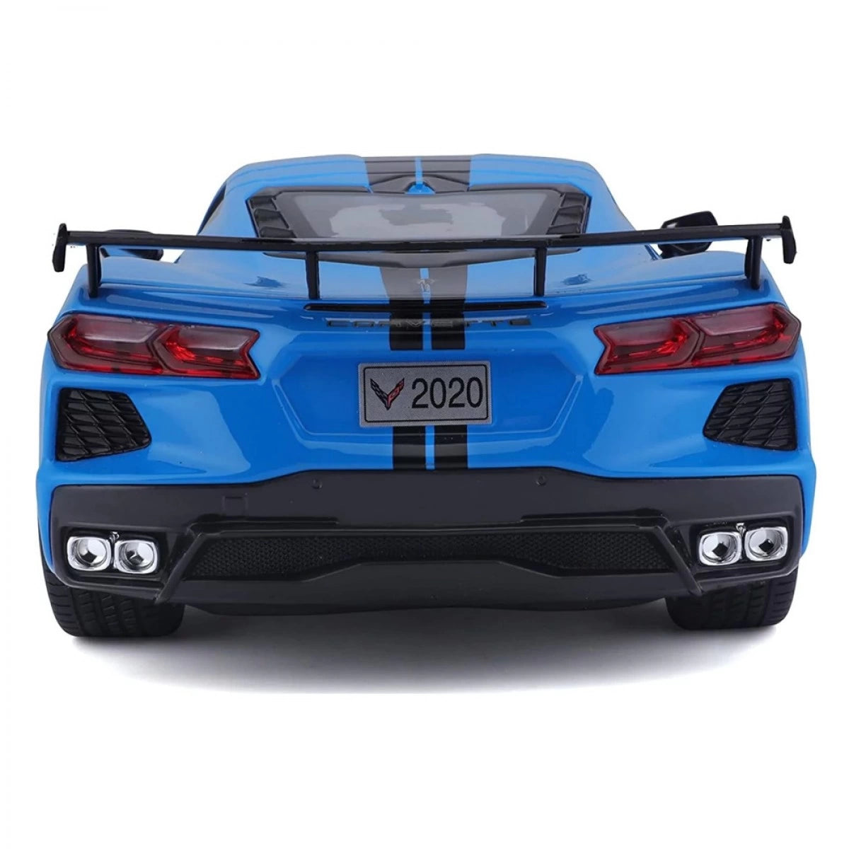 1:18 2020 Blue Chevrolet Corvette S