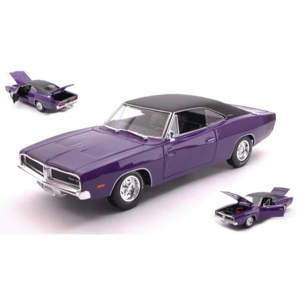 1:18 1969 Dodge Charger R-T Purple