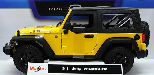 1:18 Se (B)-2014 Jeep Wrangler Met
