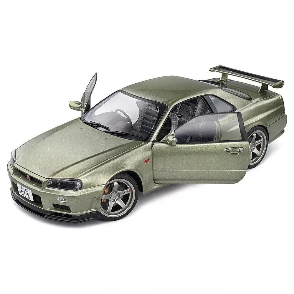 NISSAN GT-R (R34) GREEN METALIC 1999