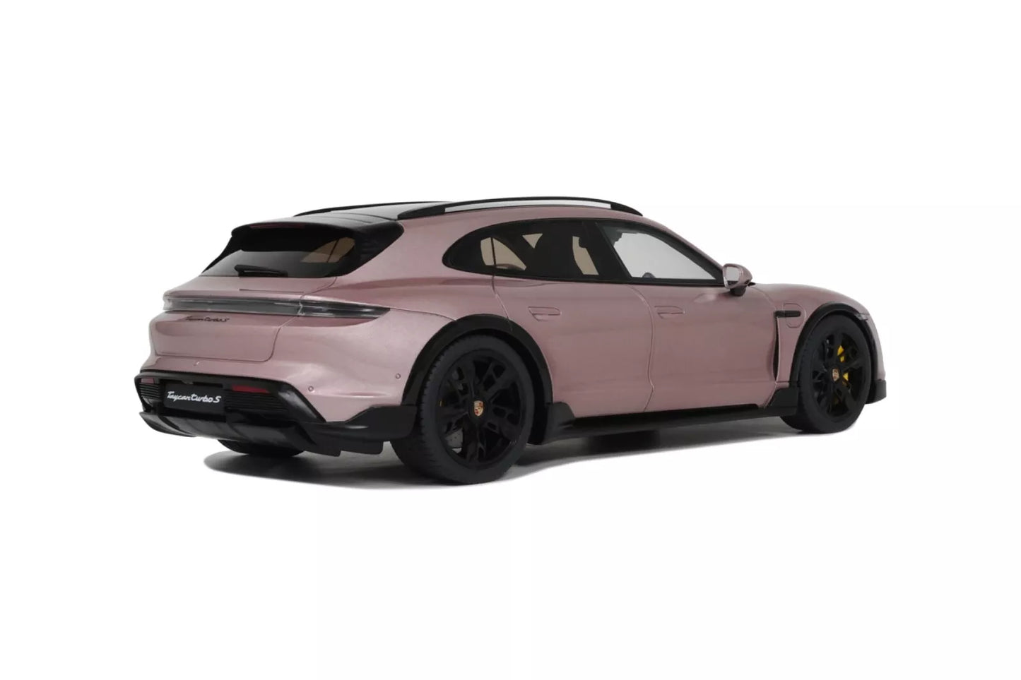 GT-SPIRIT GT440 PORSCHE - TAYCAN TURBO S CROSS TURISMO 2022 - PINK MET - 1/18