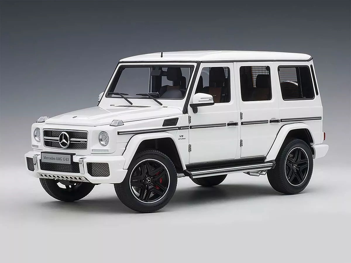 MERCEDES AMG G63 WHITE