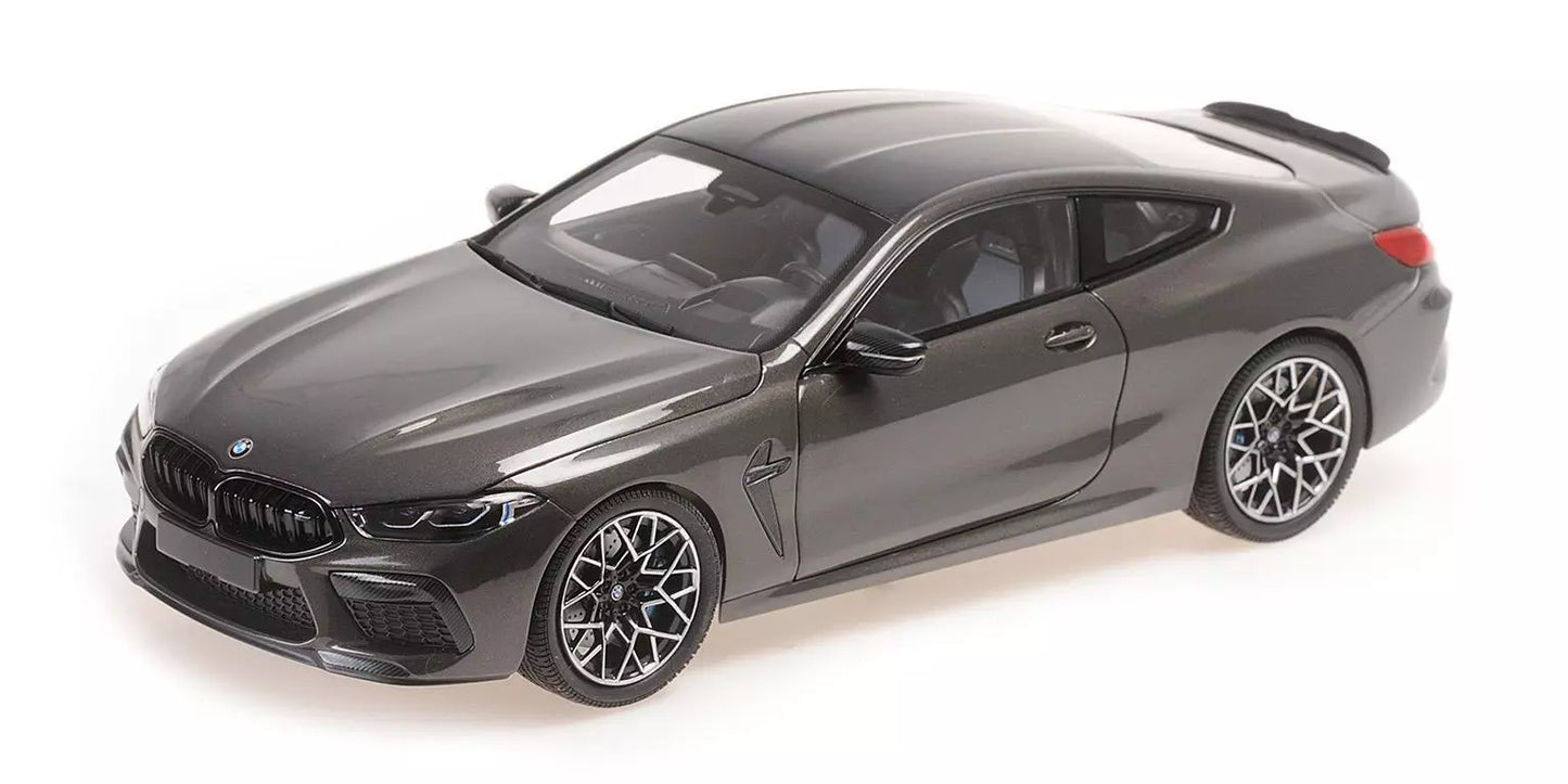 BMW 8 Series M8 Coupe (F92) year 2020 grey metallic 1:18 Minichamps